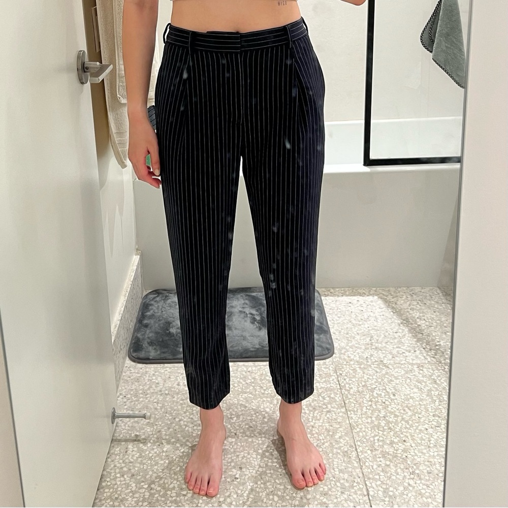 UNIQLO pants; color: navy; size: M